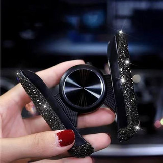 هولدر موبایل نگیندار ماشین مشکی✨