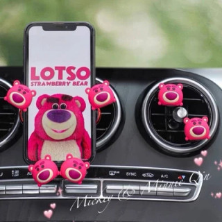 ست هولدر موبایل و خوشبوکننده خرس لاتسو lotso🎪