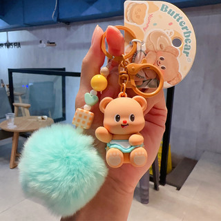 جا سویچی و چارم بگ اورجینال butter bear🔑💕