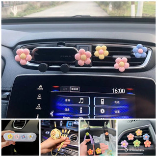 ست هولدر موبایل و خوشبوکننده ماشین گلی🌸